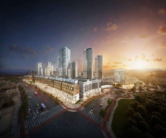 세종 리첸시아 파밀리에 투시도. <금호건설 제공>